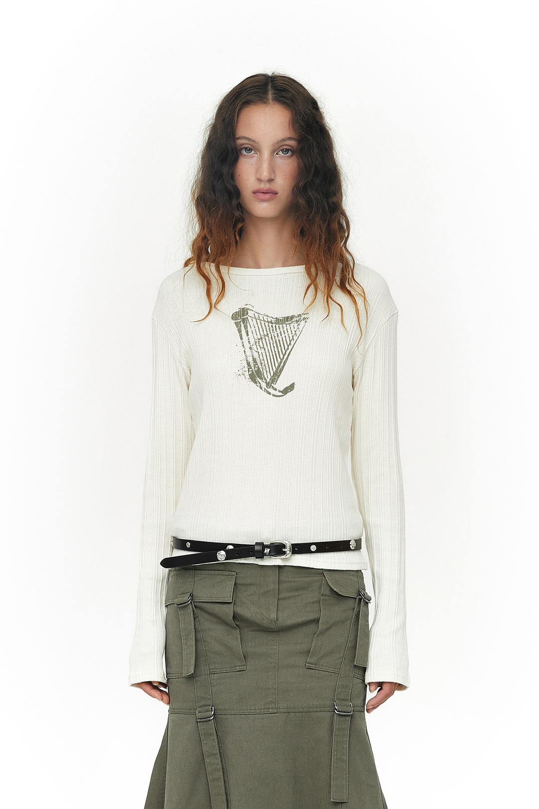 CLASSIC HARP TOP / IVORY