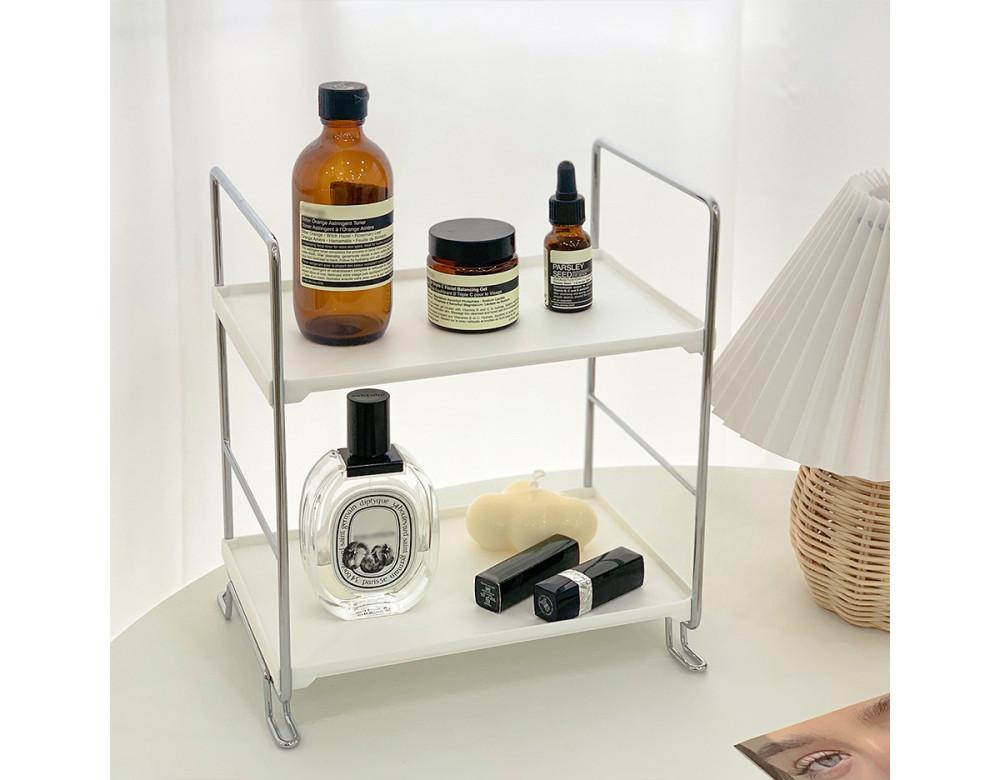 플리즈제이 화이트 선반 화장대소품 인테리어 수납장