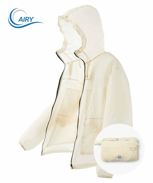 페더 패커블 윈드브레이커_IVORY