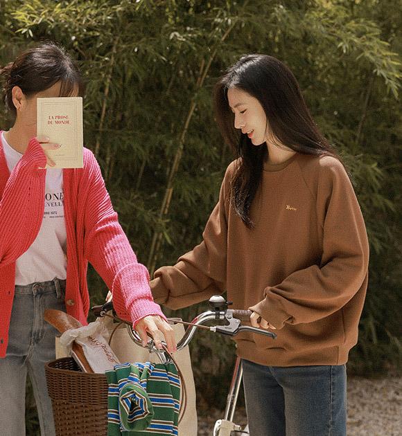 5OA0755JJ_[JUST BETTER] 샌드 베러자수 나그랑 맨투맨 (기모버전추가)