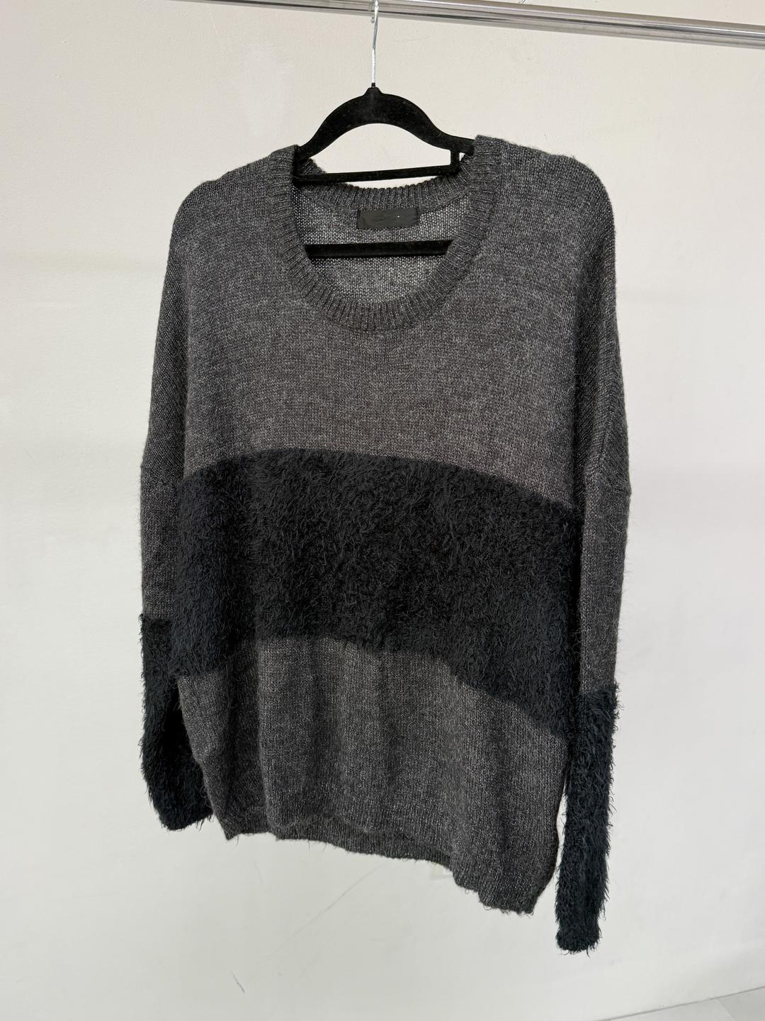803.  Mohair Panel Knit