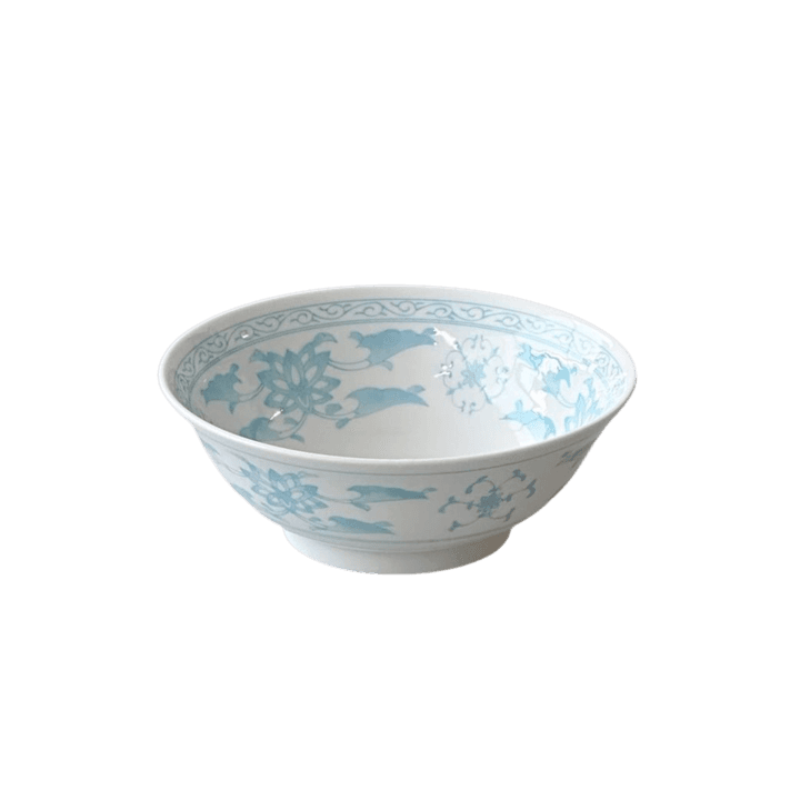 하늘꽃무늬 면기, 19.5cm