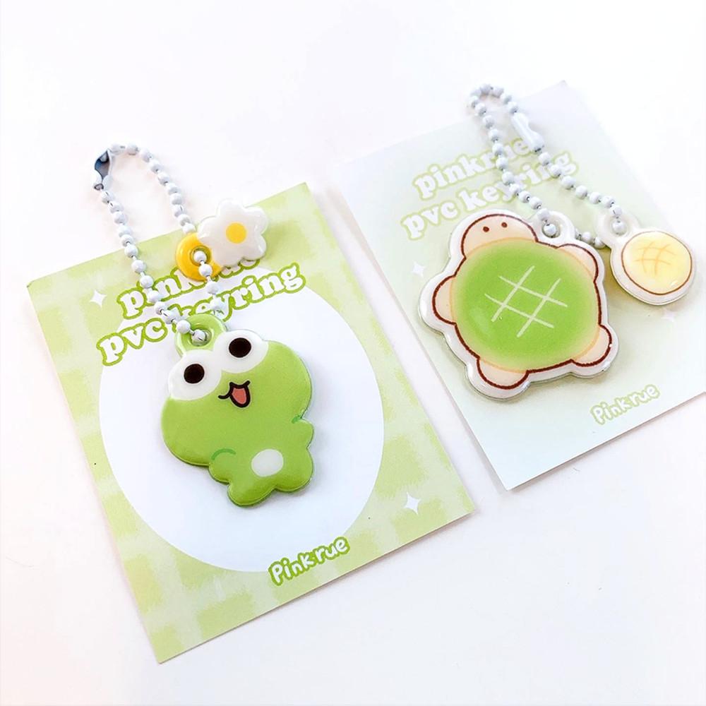 핑루 거북이 메론빵 & 개구리 말랑키링