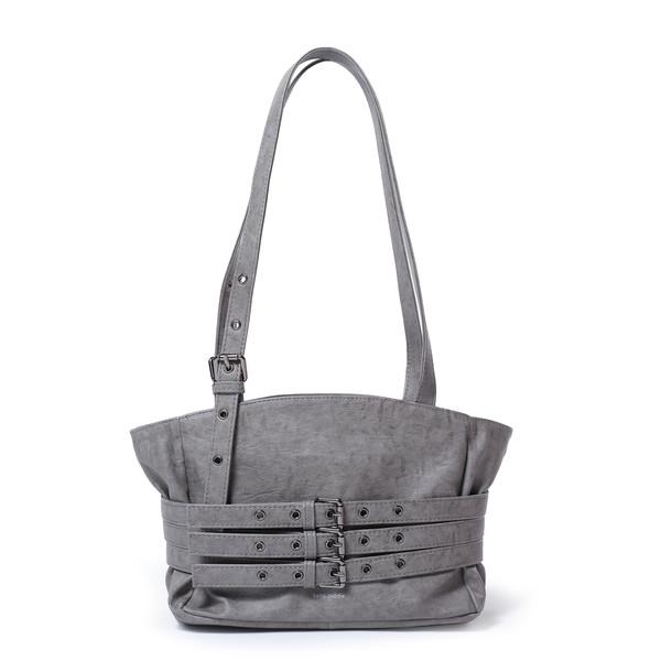 코르셋백 trio belt corset bag S brushed gray
