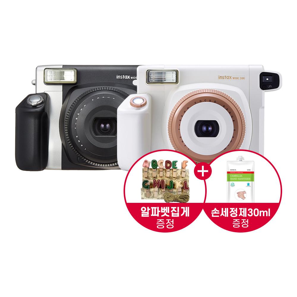 인스탁스 와이드300 카메라/+손세정제30ml+알파벳데코/폴라로이드 카메라