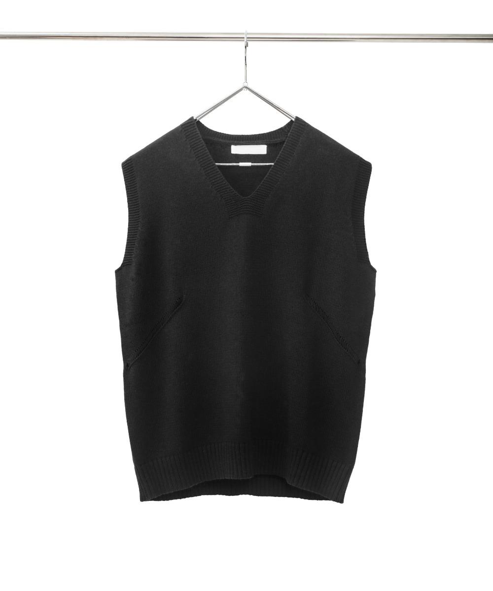 RC Knit Vest_Black [LLUD exclusive]