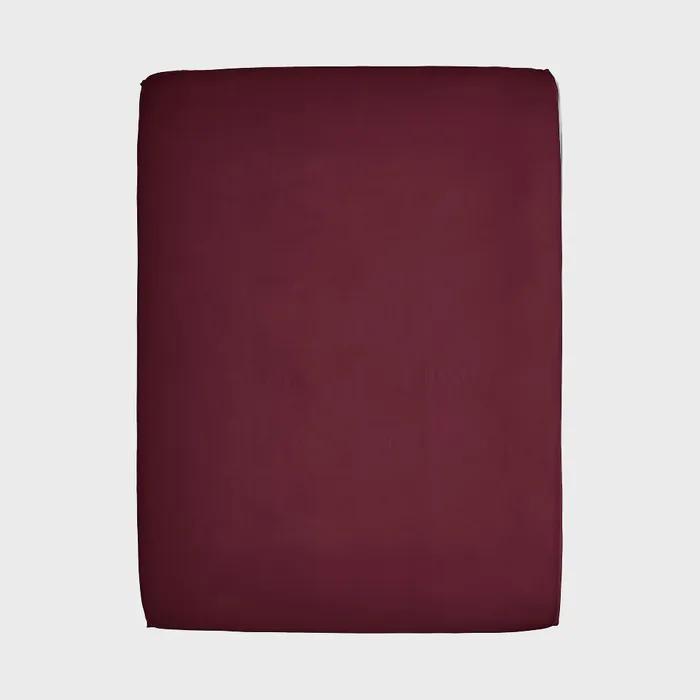 [29CM 단독]RE 먼지없는 버건디 피치스킨 매트리스커버 SS/Q