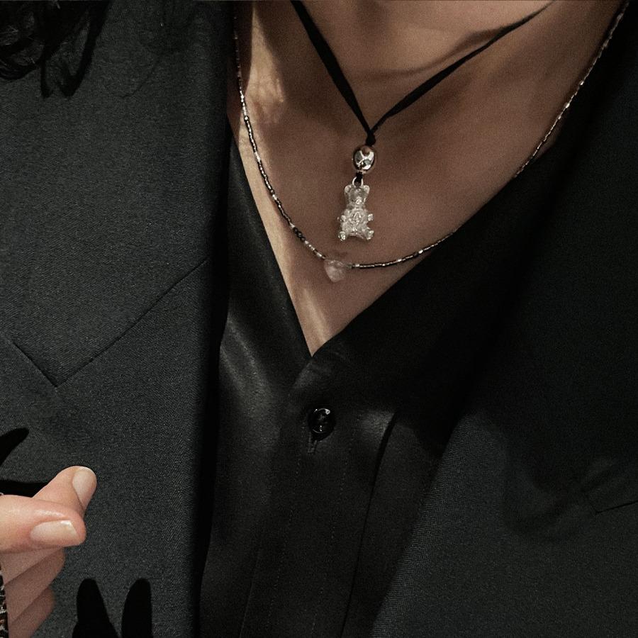 WATERBEAR SILK NECKLACE2nd REVISITED