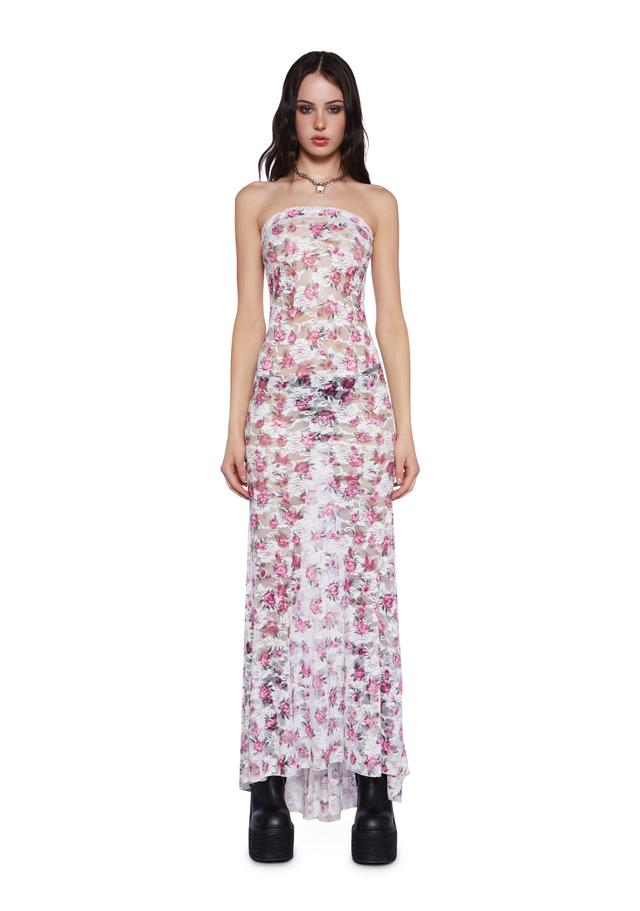루루서울 Margaret Slim Fit Dress (Pink) - 위시버킷