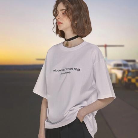 (현대홈쇼핑)RSVP 숄더 다트 반팔 티셔츠