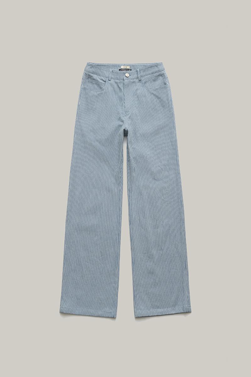 3RD / Onsen Stripe Pants (blue)
