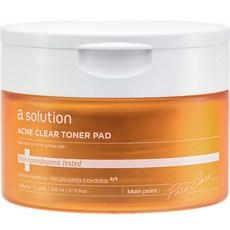 에이솔루션 아크네 클리어 어성초 토너 패드 200ml