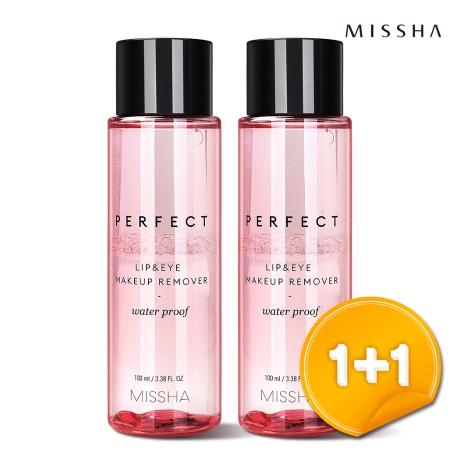 (1+1) 미샤 퍼펙트 립앤아이 메이크업 리무버 워터프루프 100ml