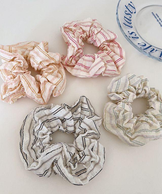 빈티지 스트라이프 곱창밴드/4color