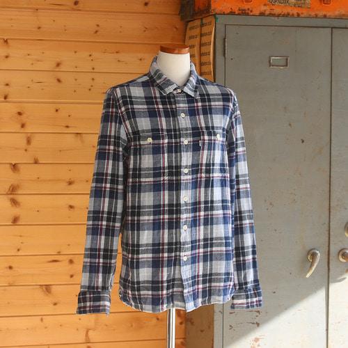 (vintage) 리바이스 체크 셔츠 (남성용 XS)