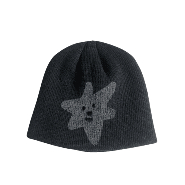 별..별..별 beanie ( charcoal )