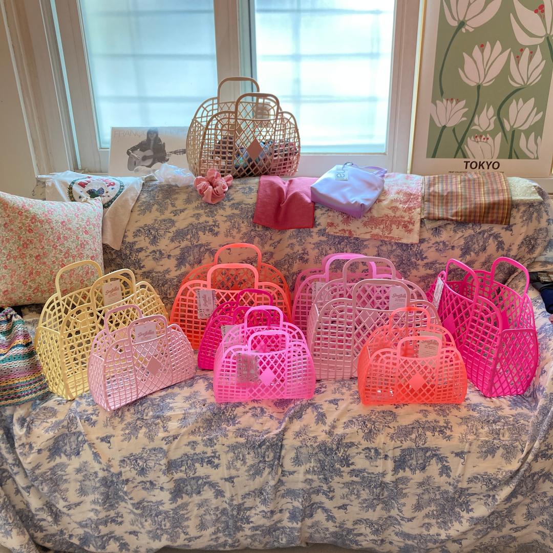 Sun Jellies - Retro Basket - Large