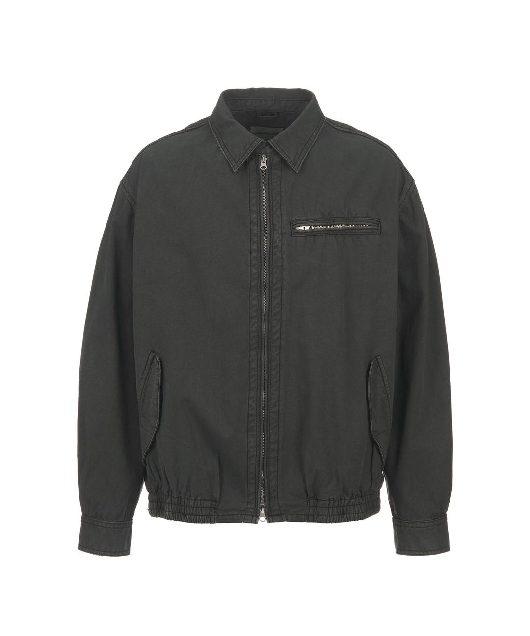 DYED CUT OFF BLOUSON CHARCOAL (VH2DFUB940A)