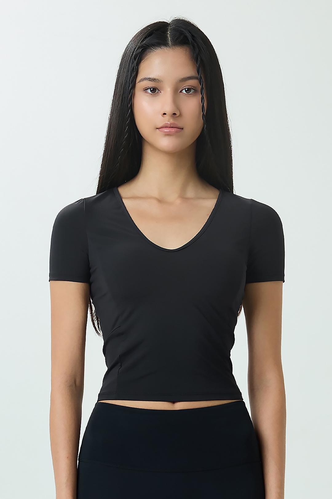 로디 크롭탑 블랙 Black