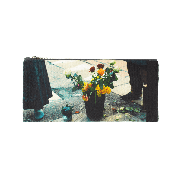 Printed Paris Pencil Pouch [Road]