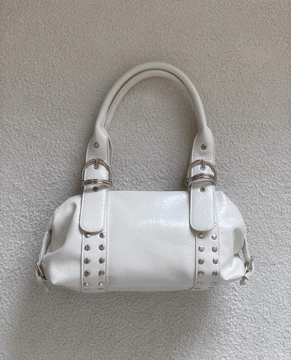 로니 스터드 버클 토트백 3color