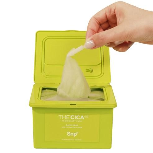 SNP 더시카 4.0 데일리 뽑아쓰는 마스크팩 350g, 30개입, 1개 - 시트마스크 | 쿠팡