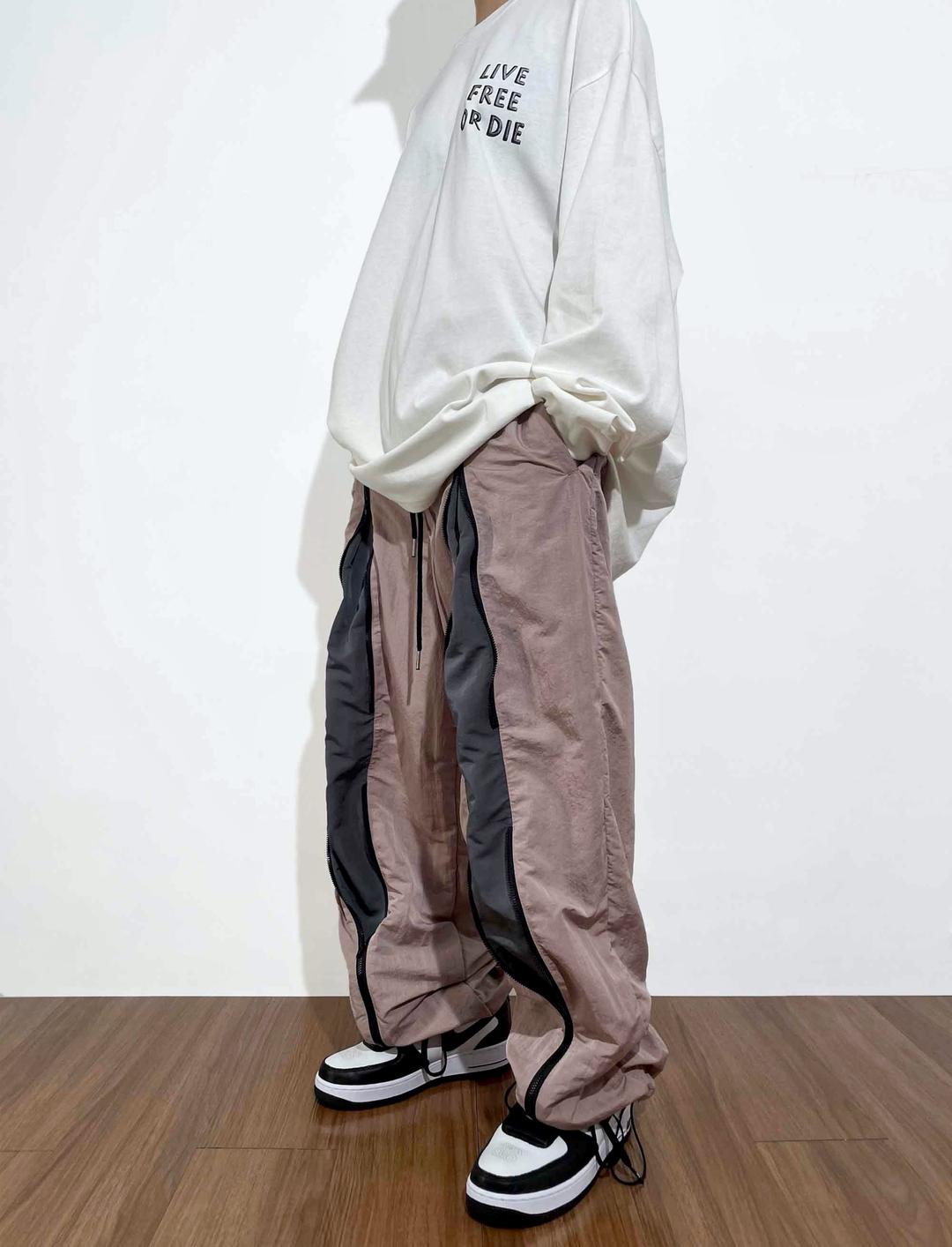 [unisex] 프론트 지퍼 팬츠