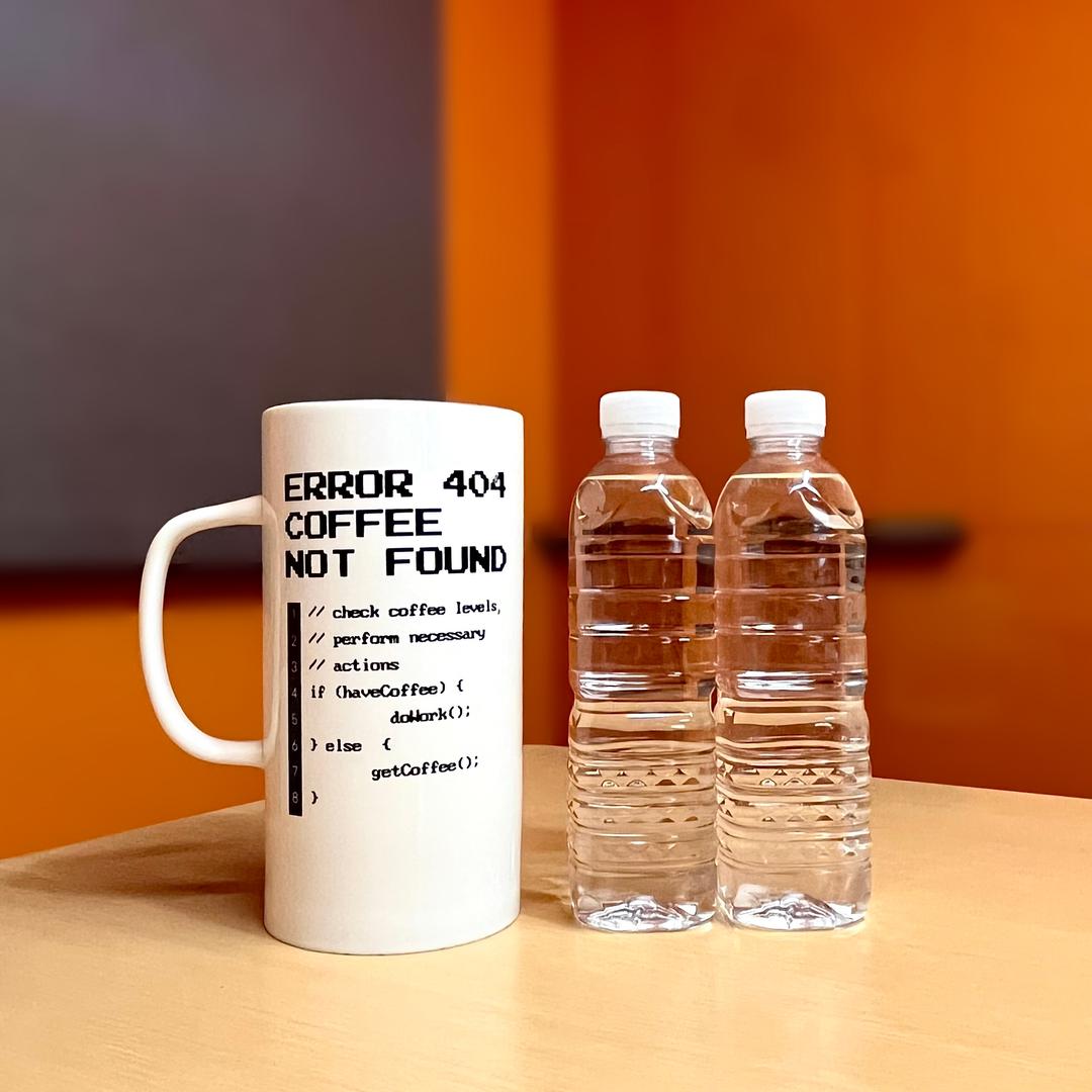 [Error 404] Coffee Not Found 1L 머그컵