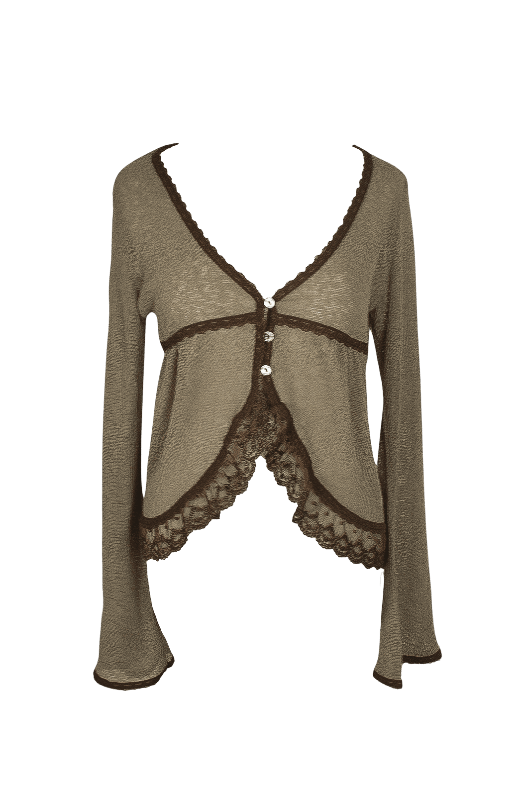 Me愛 - Ethnic lace cardigan (3color)