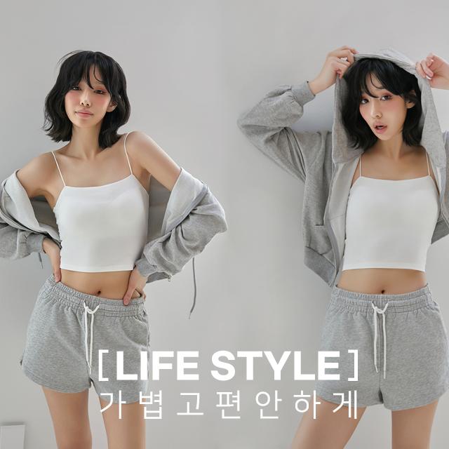 라운테스 [라이프스타일] 에브리웨어 베이직 크롭탑
