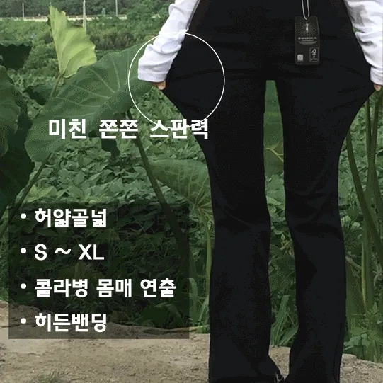 [미친바지등장💥/ S~XL] 콜라병 부츠컷 pt - 당일발송 YKK