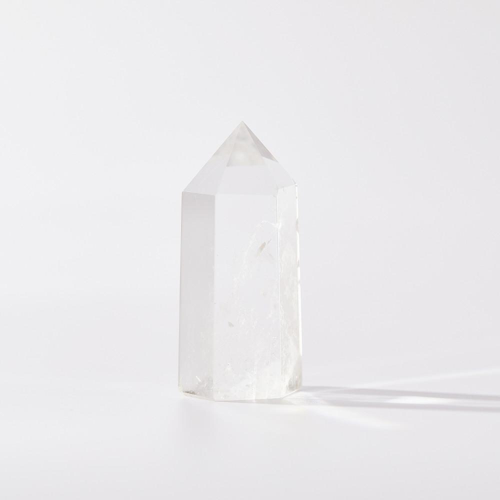 ONDO 클리어 쿼츠 힐링 크리스탈 포인트 -  백수정, 천연원석