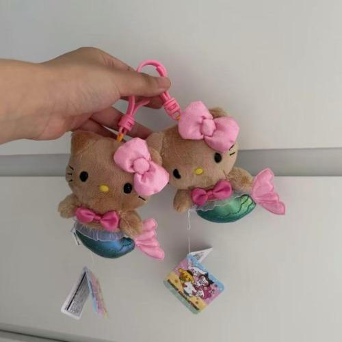 태닝 키티 인어공주 열쇠고리 키링