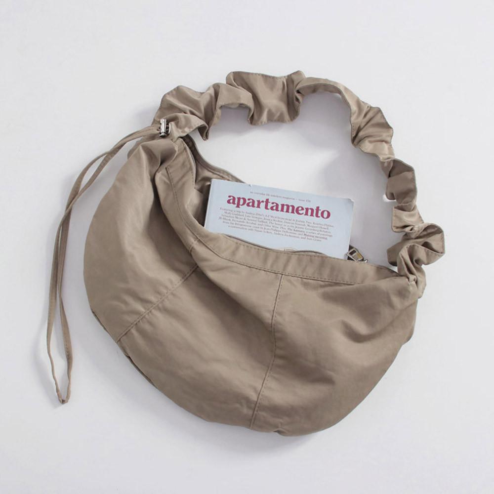 바나나 셔링스트랩 하프문백 [4COLOR]