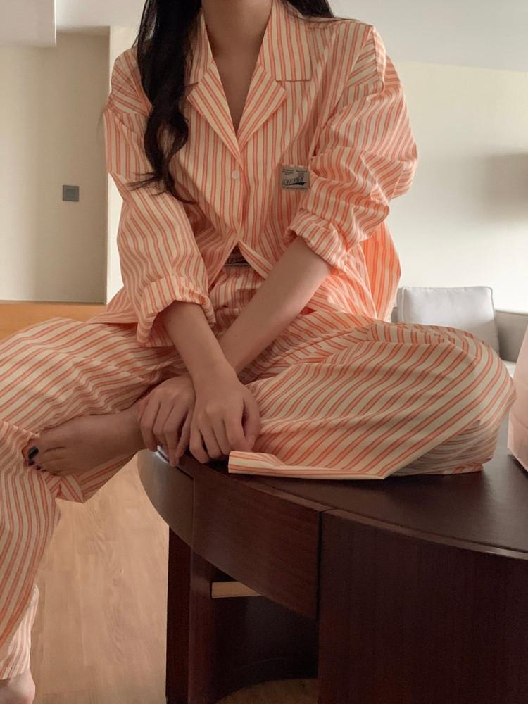 [마인드핑거] 굿나잇파자마(2color) long ver.2