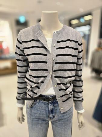 이런 상품 어때요? 지오다노 가디건 여성 가을 니트 단추 라운드 카디건 35493