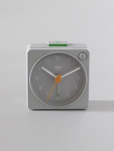 BRAUN travel alarm clock Grey