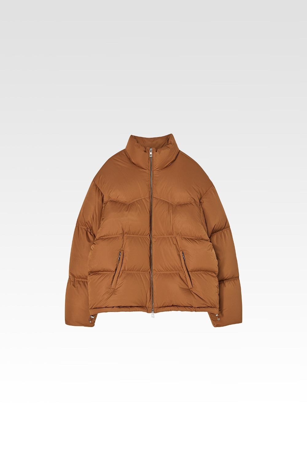 웨스턴 푸퍼 재킷 텐저린