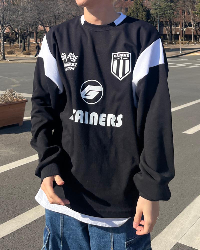 Y2k 바시티 맨투맨 4color