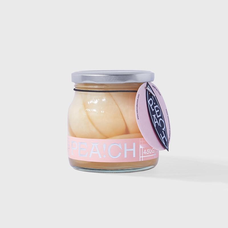 백도 복숭아 병조림