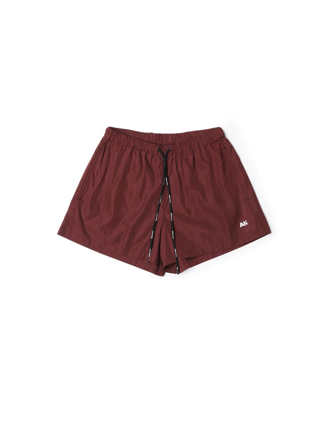 String Shorts Burgundy