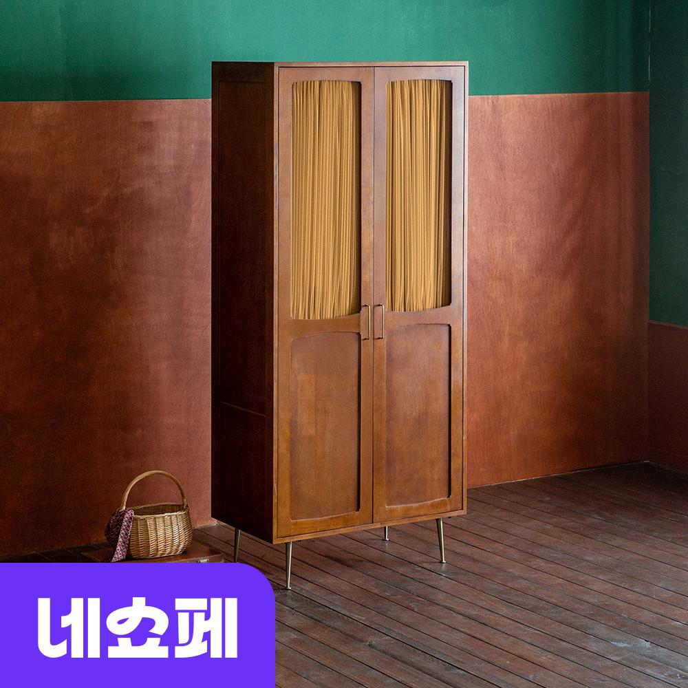 [장미맨숀] 브루나 원목 옷장 (양문형)