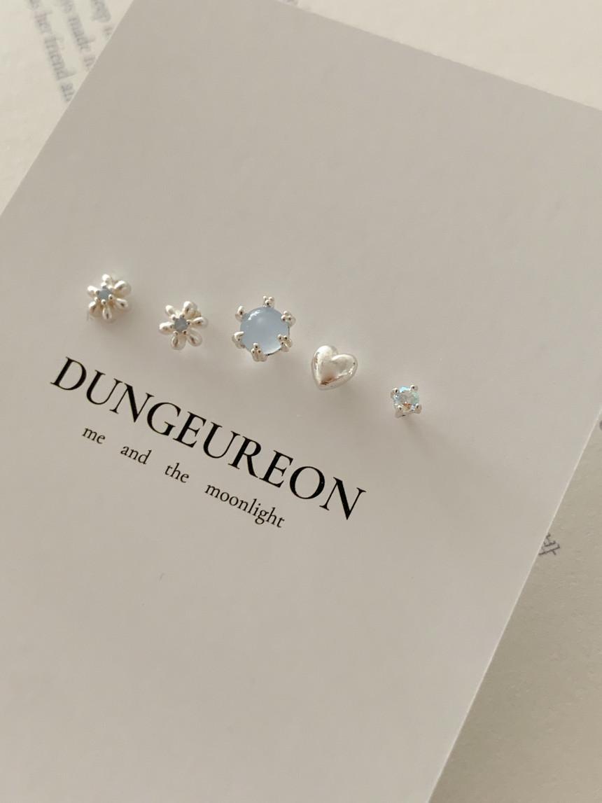 *기획 set* [925 silver] 밀키웨이 귀걸이 4 set
