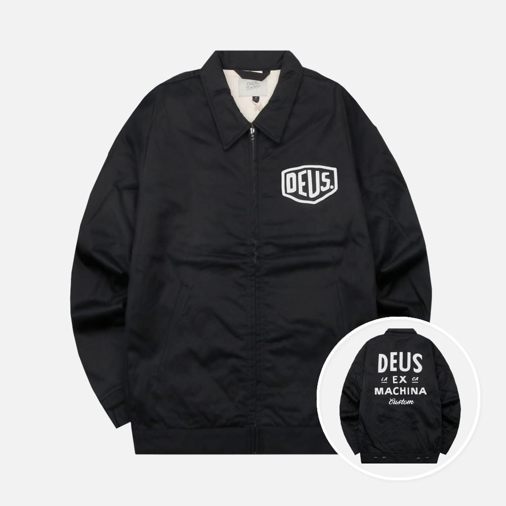 데우스 WORKWEAR JACKET 자켓 DMW56124-BLK
