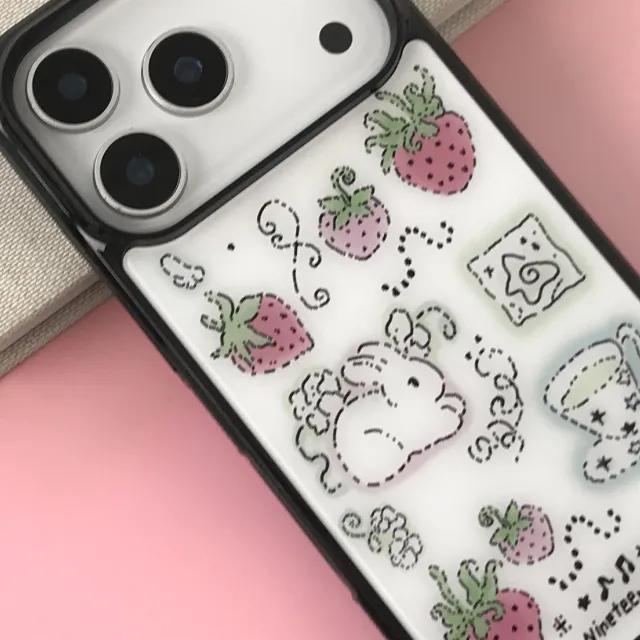 [+갤럭시] Cozy Berry Room 맥세이프 에폭시 케이스