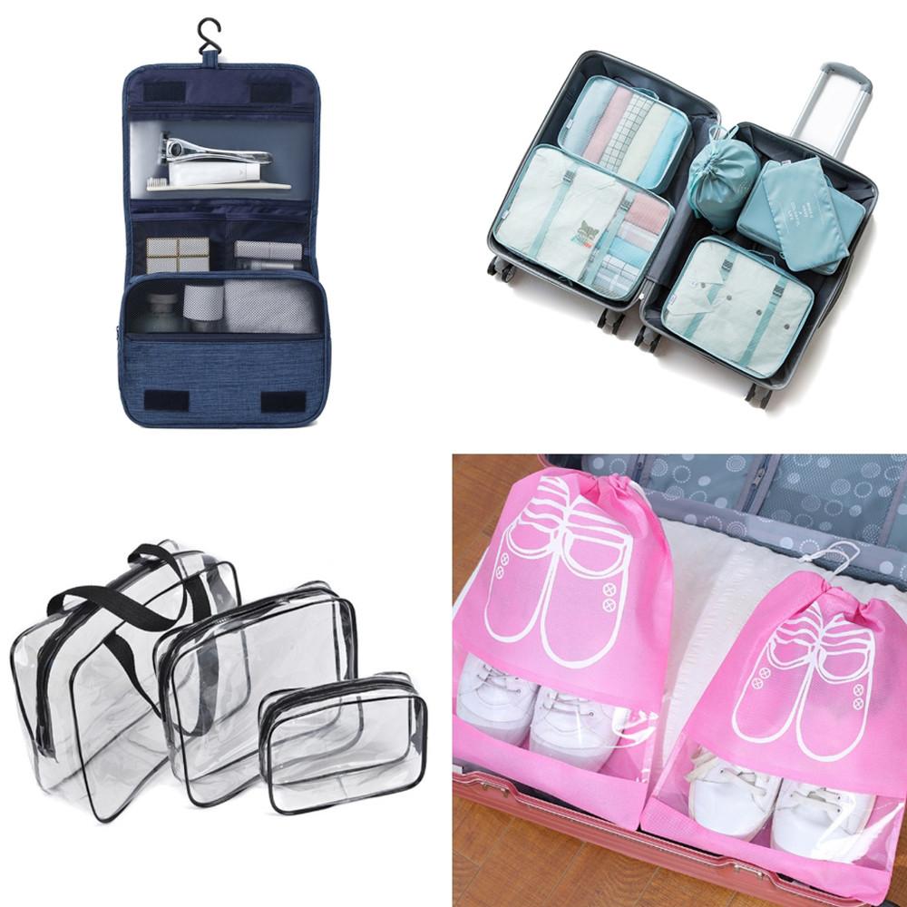 여행용 파우치 캐리어 속옷 신발 전자기기 세면백