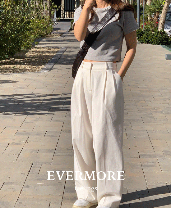 [evermore] 노아코튼슬랙스 (3color)