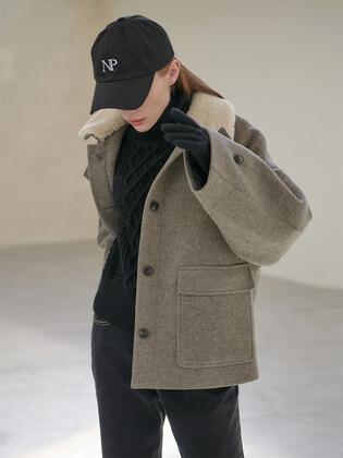 22WN two-way basic half coat [M/KG]
