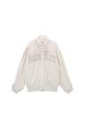 TEDDY FLEECE JUMPER IN IVORY