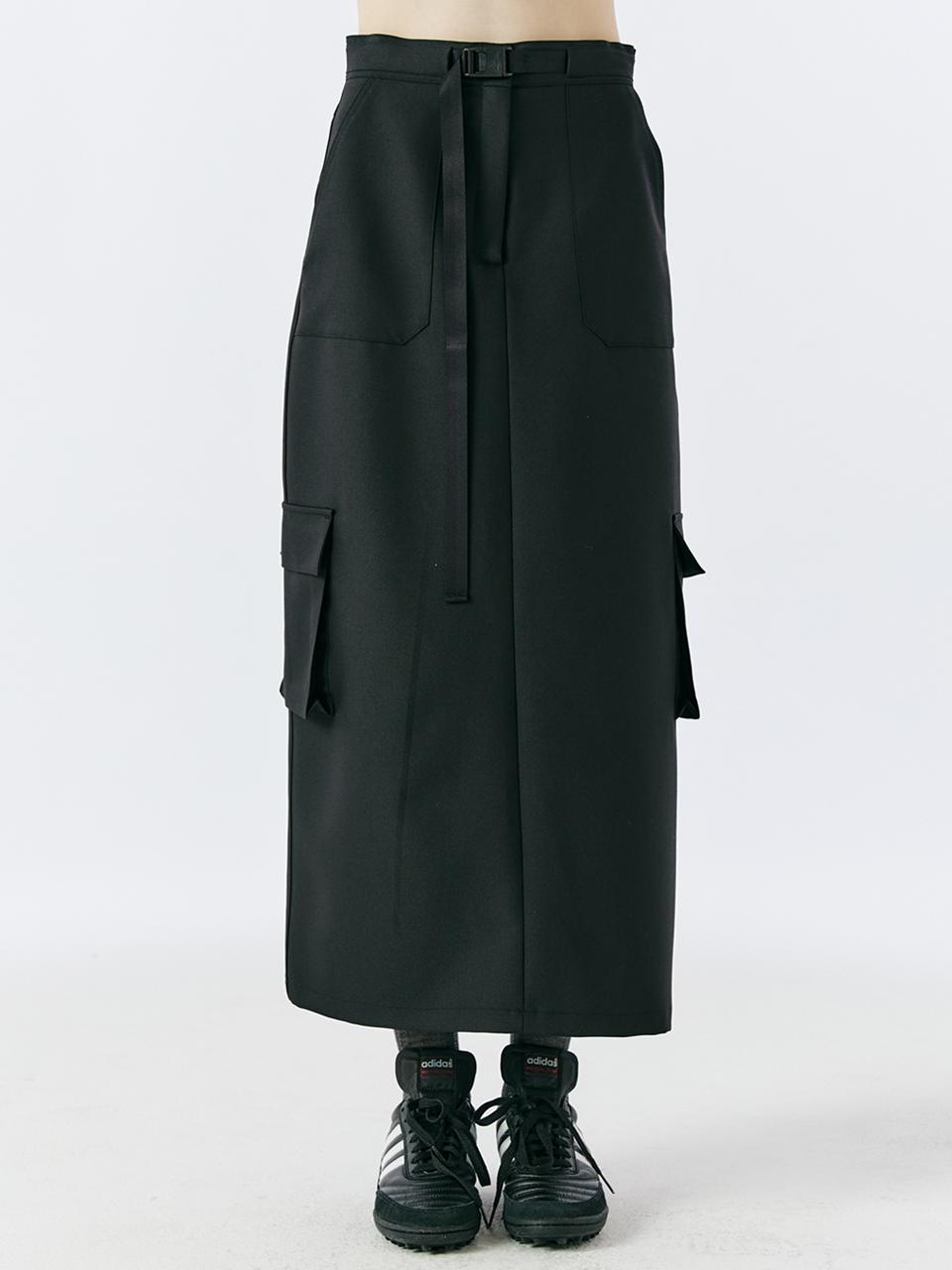 MAGNET CARGO SKIRT(BLACK)